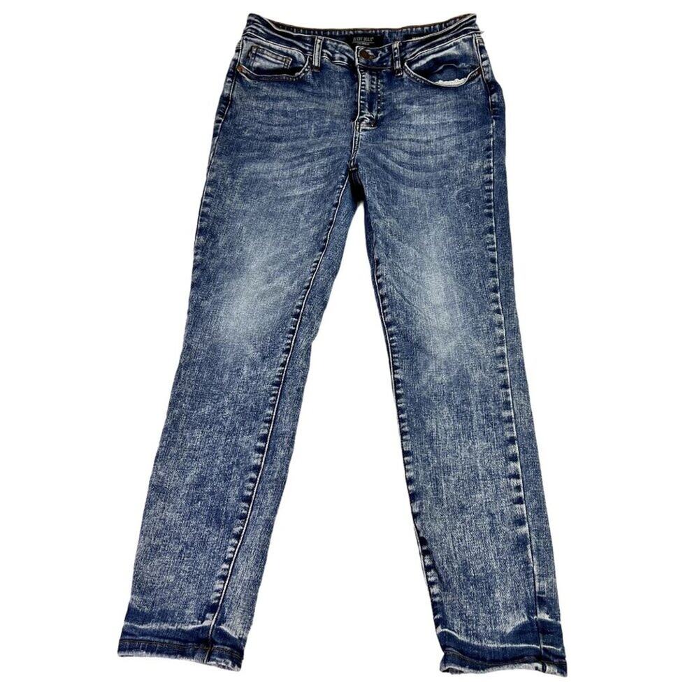 Judy Blue Jeans Womens 11/30 Blue Skinny Fit Acid Wash Stretch Denim JB88158 - Picture 4 of 13